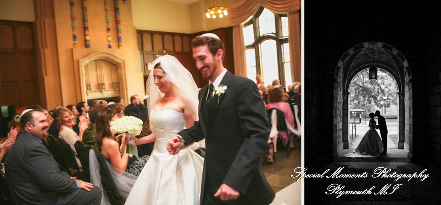 Keren & Jeff at Michigan Union Pendleton Room Ann Arbor MI wedding photograph