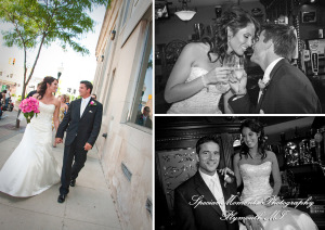 Ashieigh & Sean at Kellogg Park Plymouth MI wedding photograph