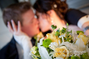 Kerstin & Robert at Dearborn Inn Dearborn MI wedding photograph