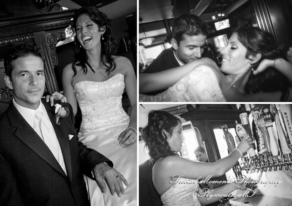 Ashieigh & Sean at Kellogg Park Plymouth MI wedding photograph