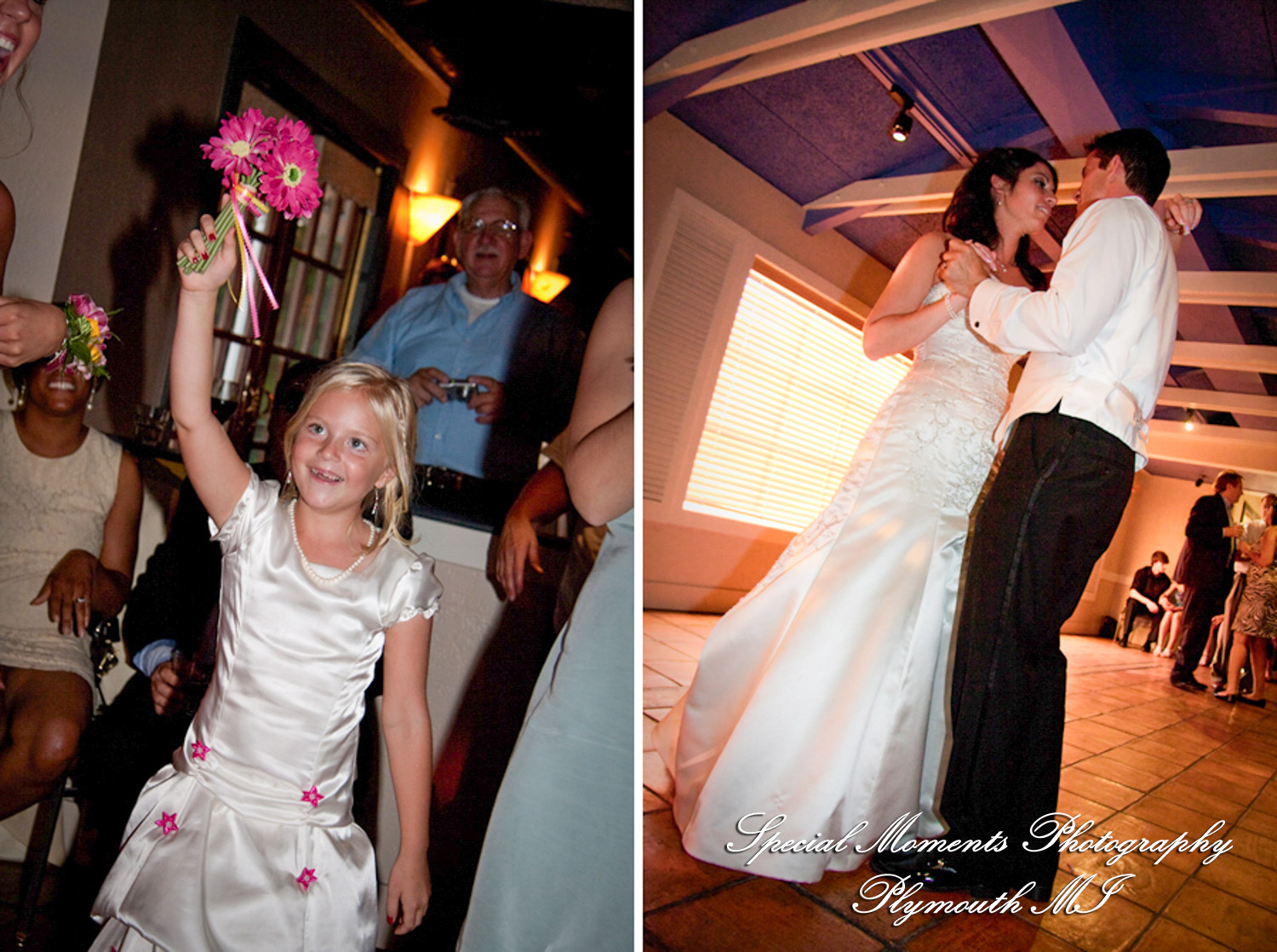 Ashieigh & Sean at Courthouse Grille Plymouth MI wedding photograph