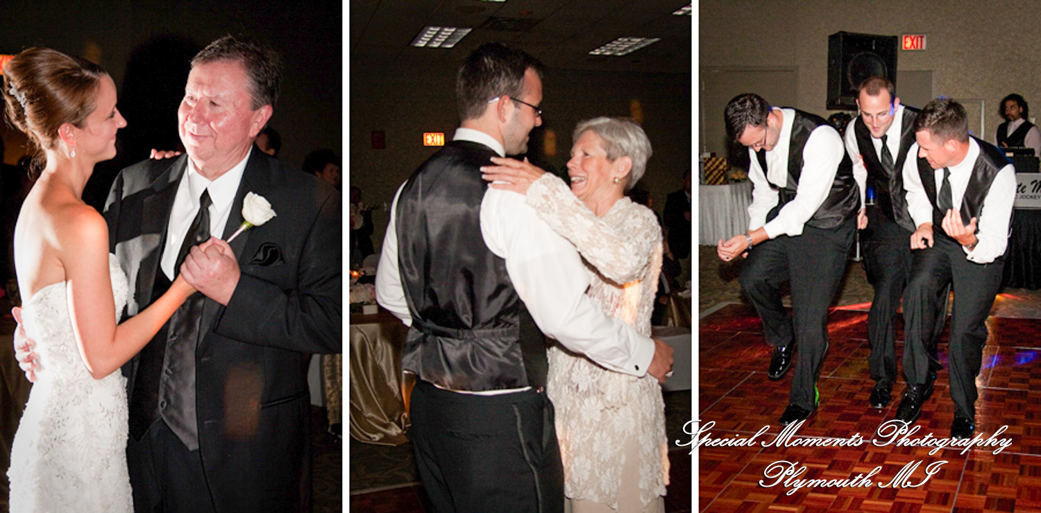 Brittany & Andy at MSU Alumni Memorial Chapel East Lansing MI wedding photograph