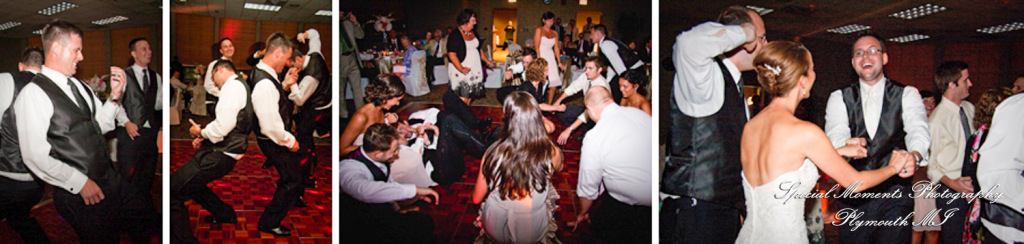 Brittany & Andy at MSU Alumni Memorial Chapel East Lansing MI wedding photograph