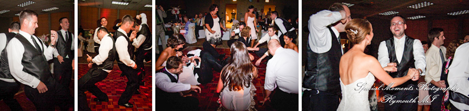 Brittany & Andy at MSU Alumni Memorial Chapel East Lansing MI wedding photograph