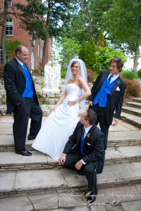 Lauren & Octavian Our Lady of Orchard Lake Archdiocesan Shrine of St. John Paul II West Bloomfield MI wedding photograph