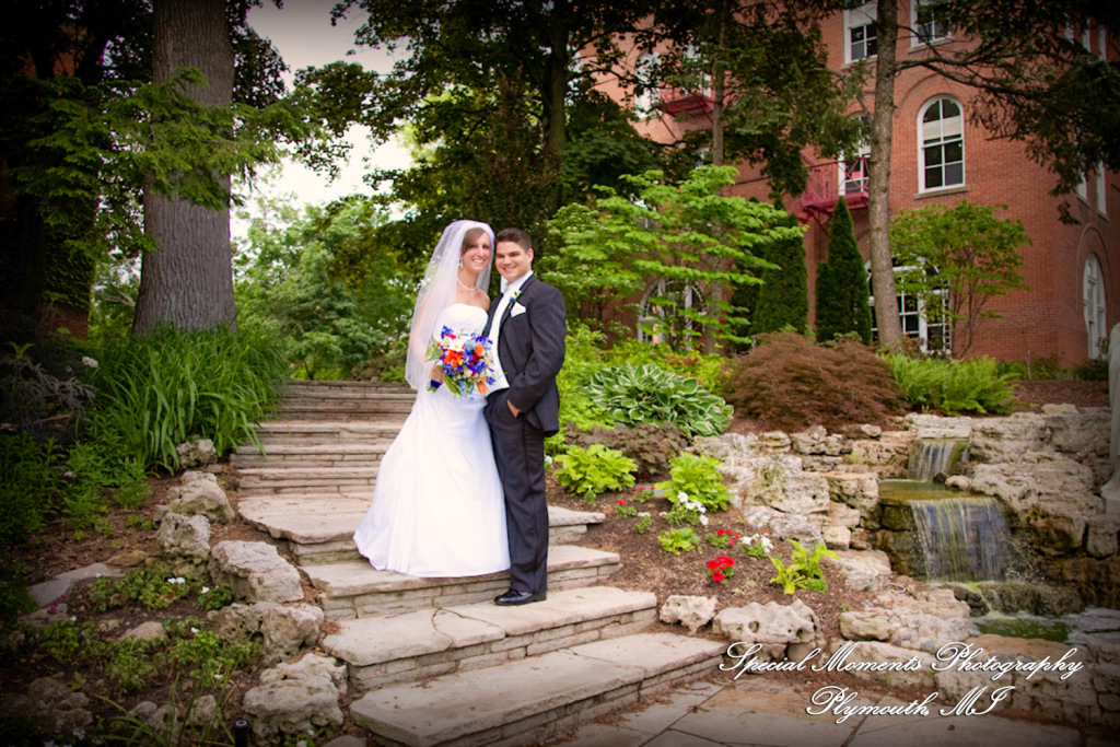 Lauren & Octavian Our Lady of Orchard Lake Archdiocesan Shrine of St. John Paul II West Bloomfield MI wedding photograph