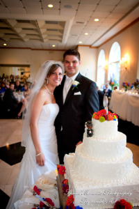 Lauren & Octavian Italian American Club Livonia MI wedding photograph