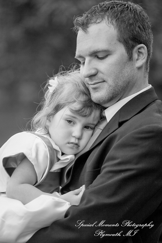 Lauren & Octavian Italian American Club Livonia MI wedding photograph