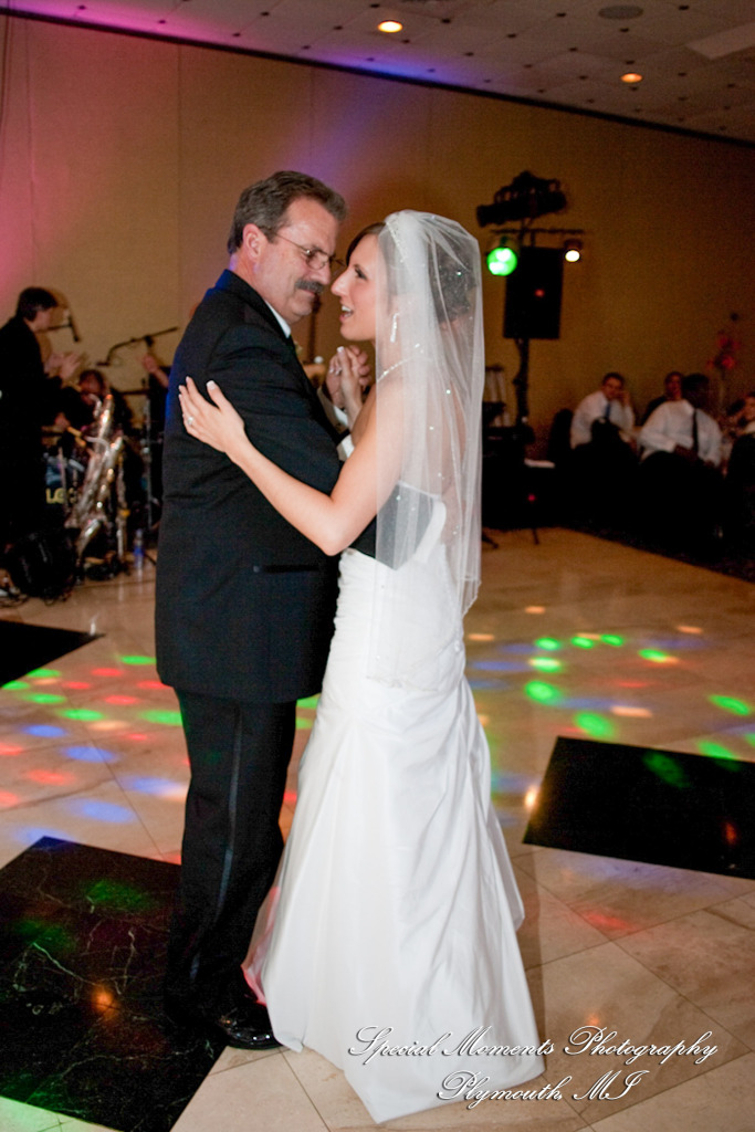 Lauren & Octavian Italian American Club Livonia MI wedding photograph