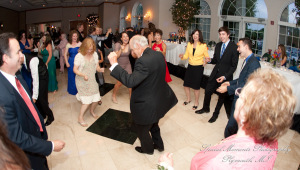 Lauren & Octavian Italian American Club Livonia MI wedding photograph
