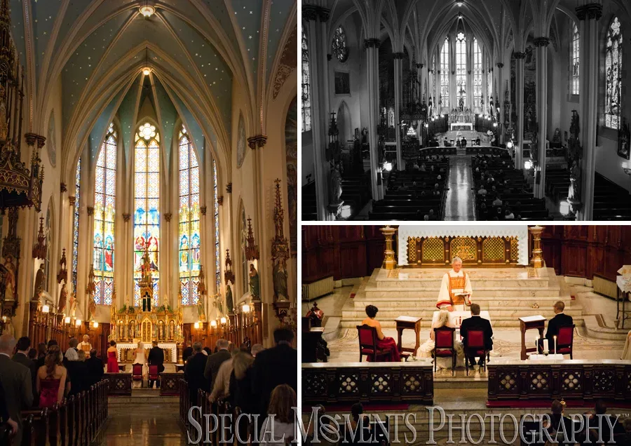 St. Joseph Shrine Shrine Detroit MI wedding