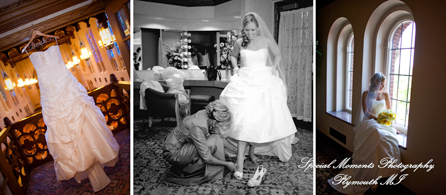 Lindsay & Mike at Ss. Mary & Joseph Chapel Plymouth MI wedding photograph