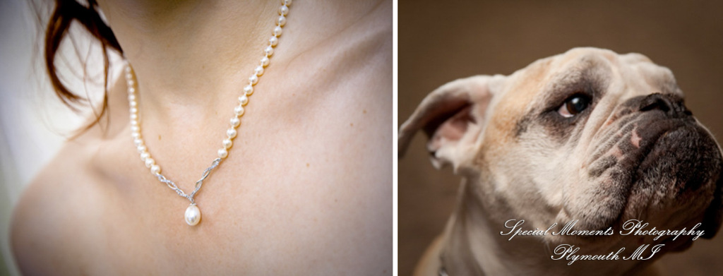 Jessica & Mike at St. Thomas a'Becket Catholic Church Canton MI wedding photograph