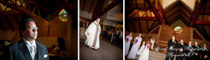 Jessica & Mike at St. Thomas a'Becket Catholic Church Canton MI wedding photograph