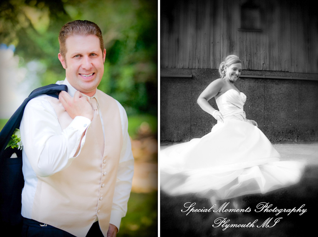 Valerie & Al at Oakwood Wedding Chapel Oxford MI wedding photograph