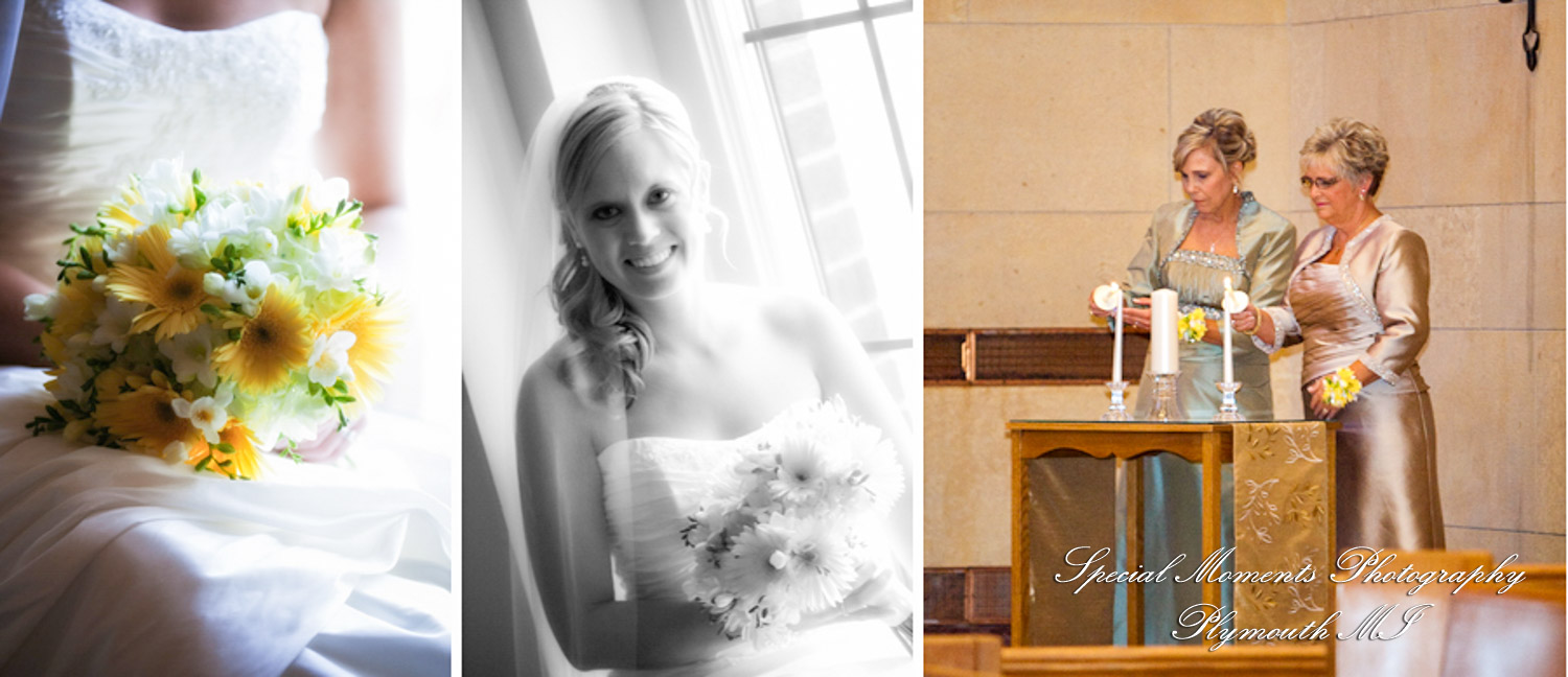 Lindsay & Mike at Ss. Mary & Joseph Chapel Plymouth MI wedding photograph