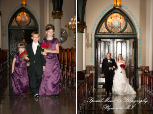 Ashley & Joe at St. Joseph Catholic Detroit MI wedding photograph