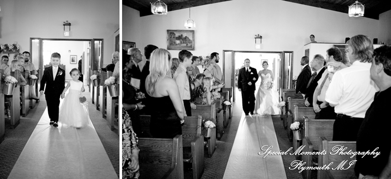 Valerie & Al at Oakwood Wedding Chapel Oxford MI wedding photograph