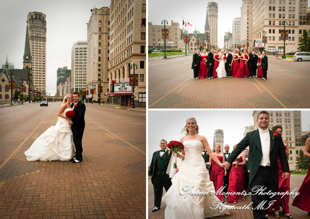 Ashley & Joe at St. Joseph Catholic Detroit MI wedding photograph