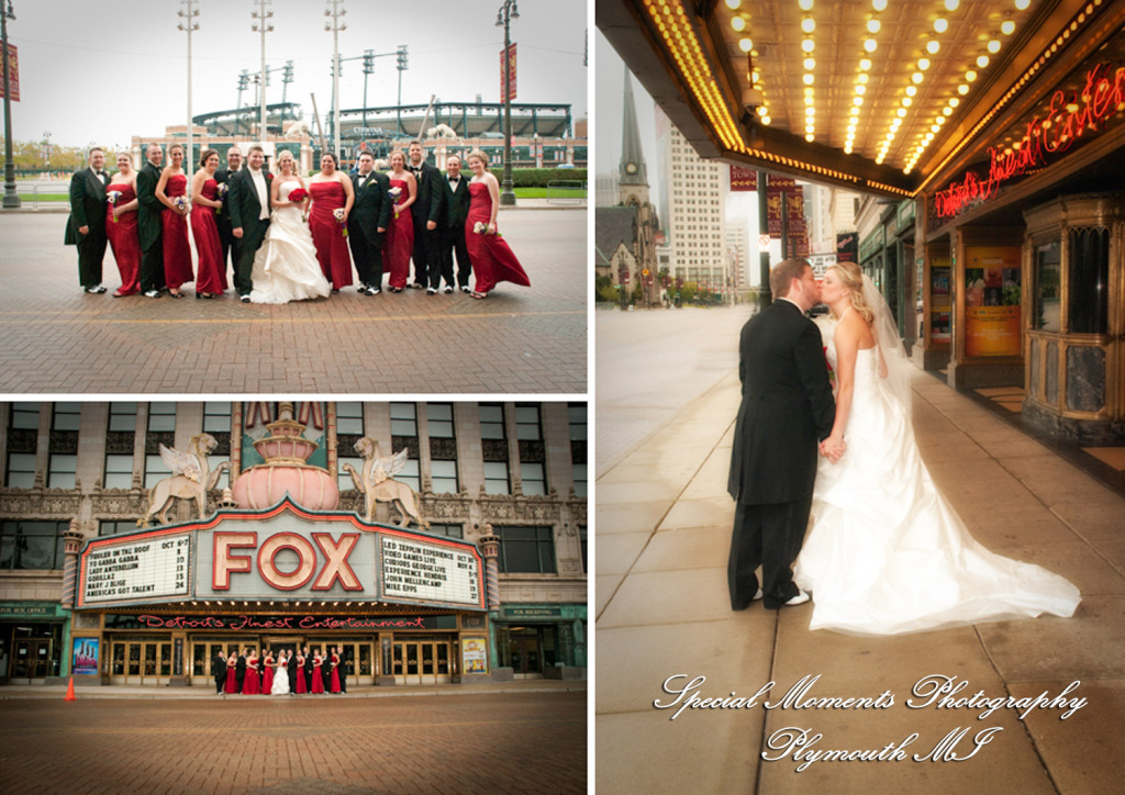 Ashley & Joe at St. Joseph Catholic Detroit MI wedding photograph