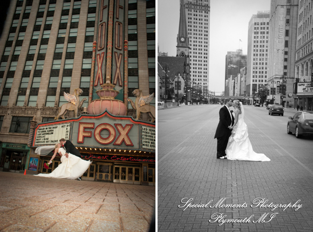 Ashley & Joe at St. Joseph Catholic Detroit MI wedding photograph