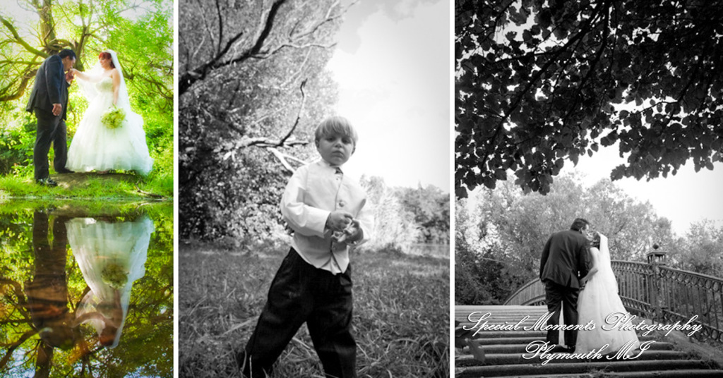 Jessica & Mike at Arnaldo's Banquet Hall Riverview MI wedding photograph