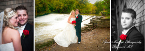 Ashley & Joe at Henry Ford Estate Dearborn MI wedding photograph