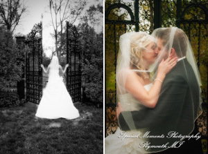 Ashley & Joe at Henry Ford Estate Dearborn MI wedding photograph
