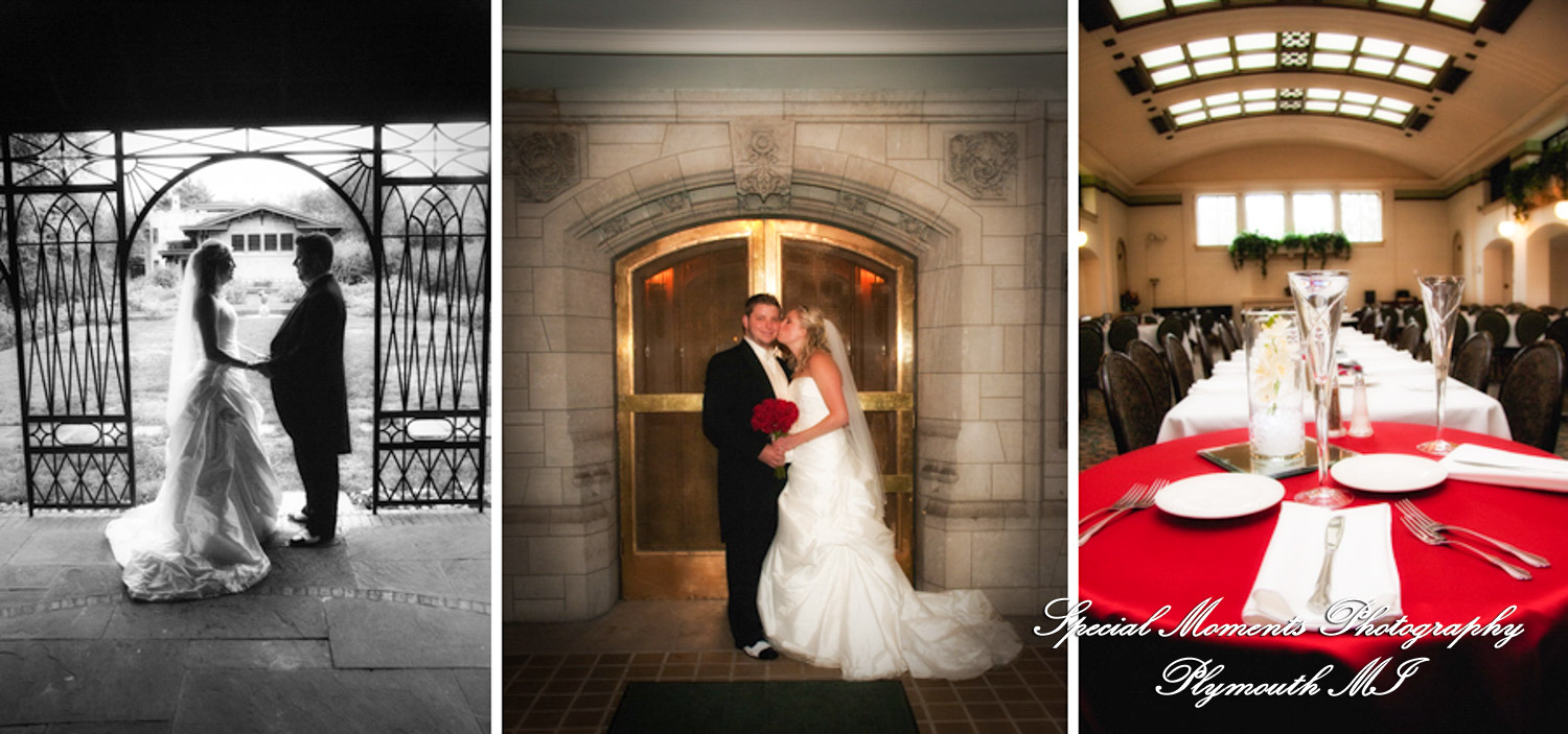 Ashley & Joe at Henry Ford Estate Dearborn MI wedding photograph