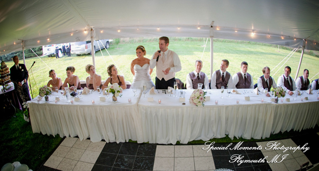 Valerie & Al at Oakwood Wedding Chapel Oxford MI wedding photograph