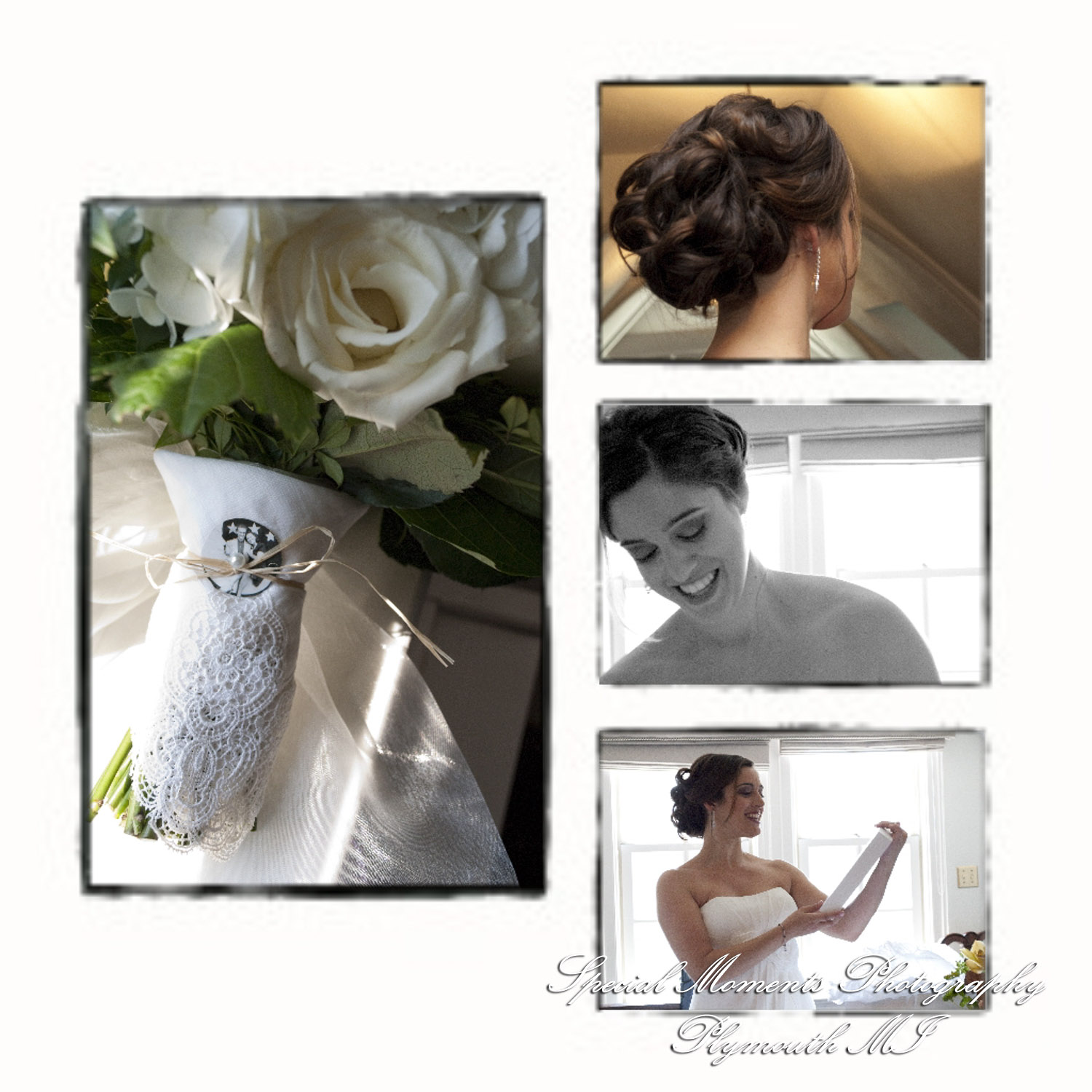 Kelly & Chris at Michigan League Ballroom Ann Arbor MI wedding photograph