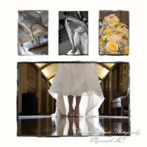 Kelly & Chris at Michigan League Ballroom Ann Arbor MI wedding photograph