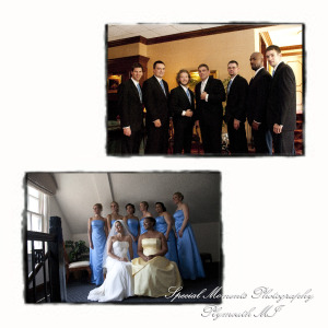 Kelly & Chris at Michigan League Ballroom Ann Arbor MI wedding photograph