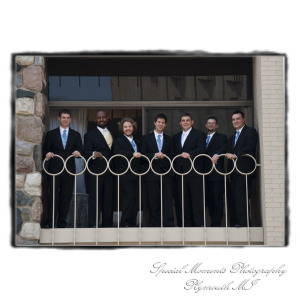 Kelly & Chris at Michigan League Ballroom Ann Arbor MI wedding photograph