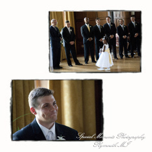 Kelly & Chris at Michigan League Ballroom Ann Arbor MI wedding photograph