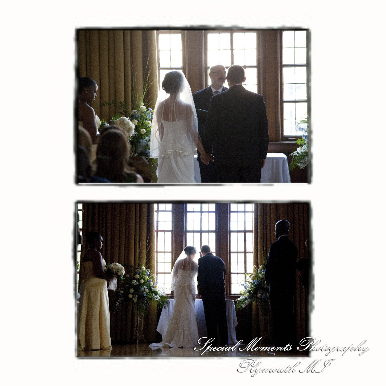 Kelly & Chris at Michigan League Ballroom Ann Arbor MI wedding photograph