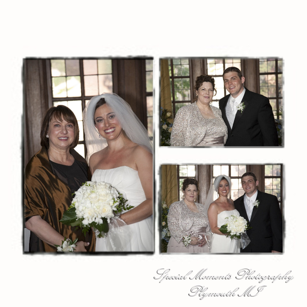 Kelly & Chris at Michigan League Ballroom Ann Arbor MI wedding photograph