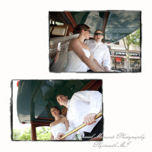 Kelly & Chris at Michigan League Ballroom Ann Arbor MI wedding photograph