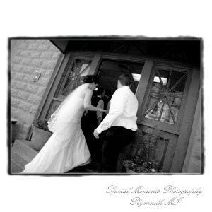 Kelly & Chris at Michigan League Ballroom Ann Arbor MI wedding photograph