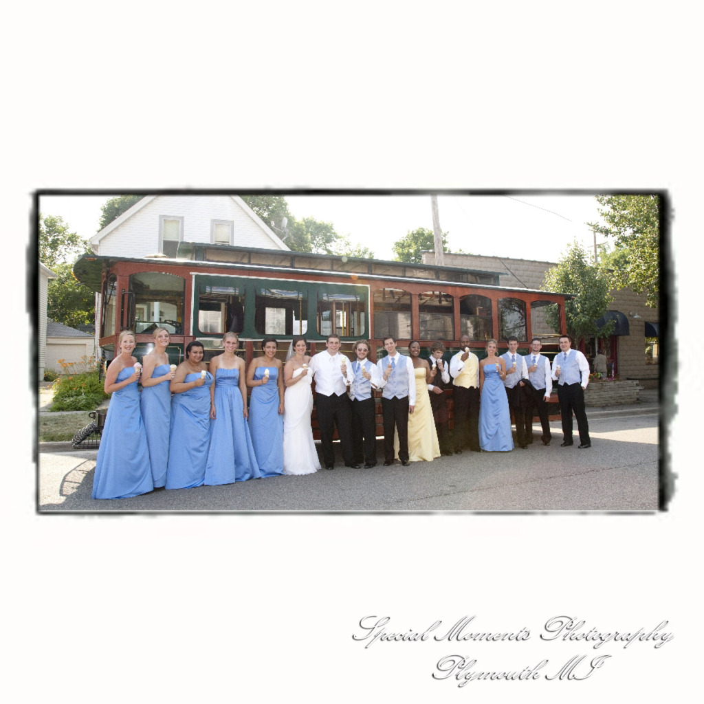 Kelly & Chris at Michigan League Ballroom Ann Arbor MI wedding photograph