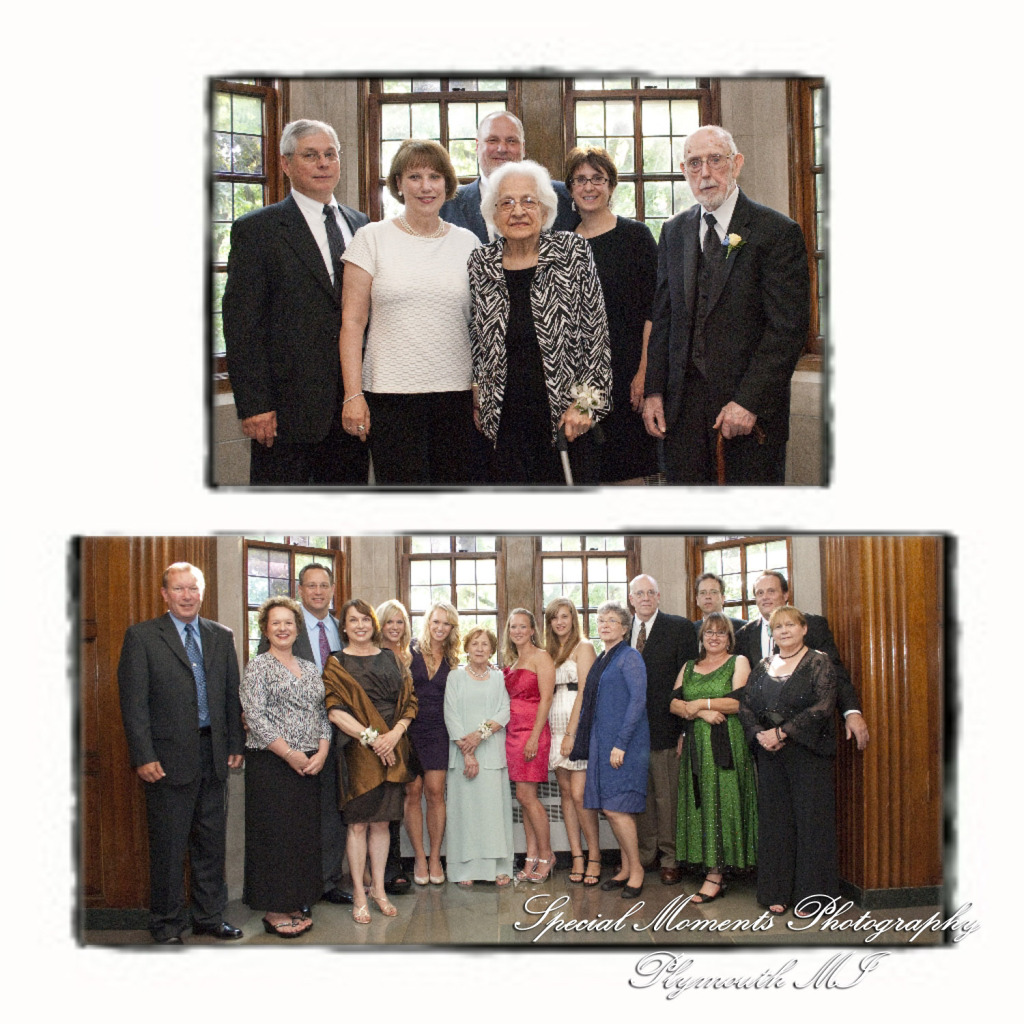 Kelly & Chris at Michigan League Ballroom Ann Arbor MI wedding photograph