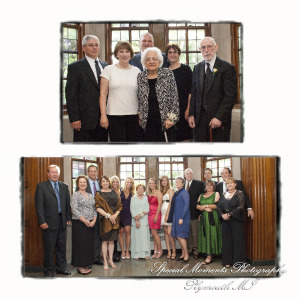 Kelly & Chris at Michigan League Ballroom Ann Arbor MI wedding photograph