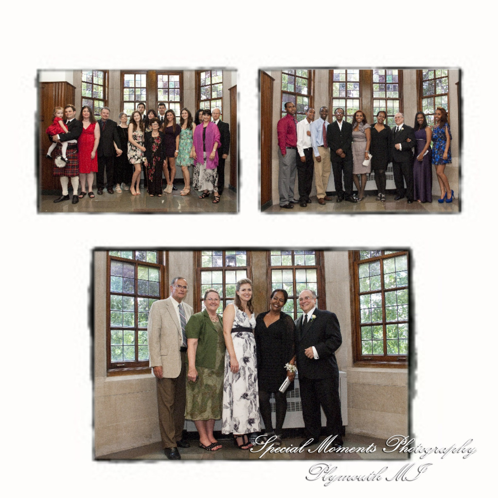 Kelly & Chris at Michigan League Ballroom Ann Arbor MI wedding photograph