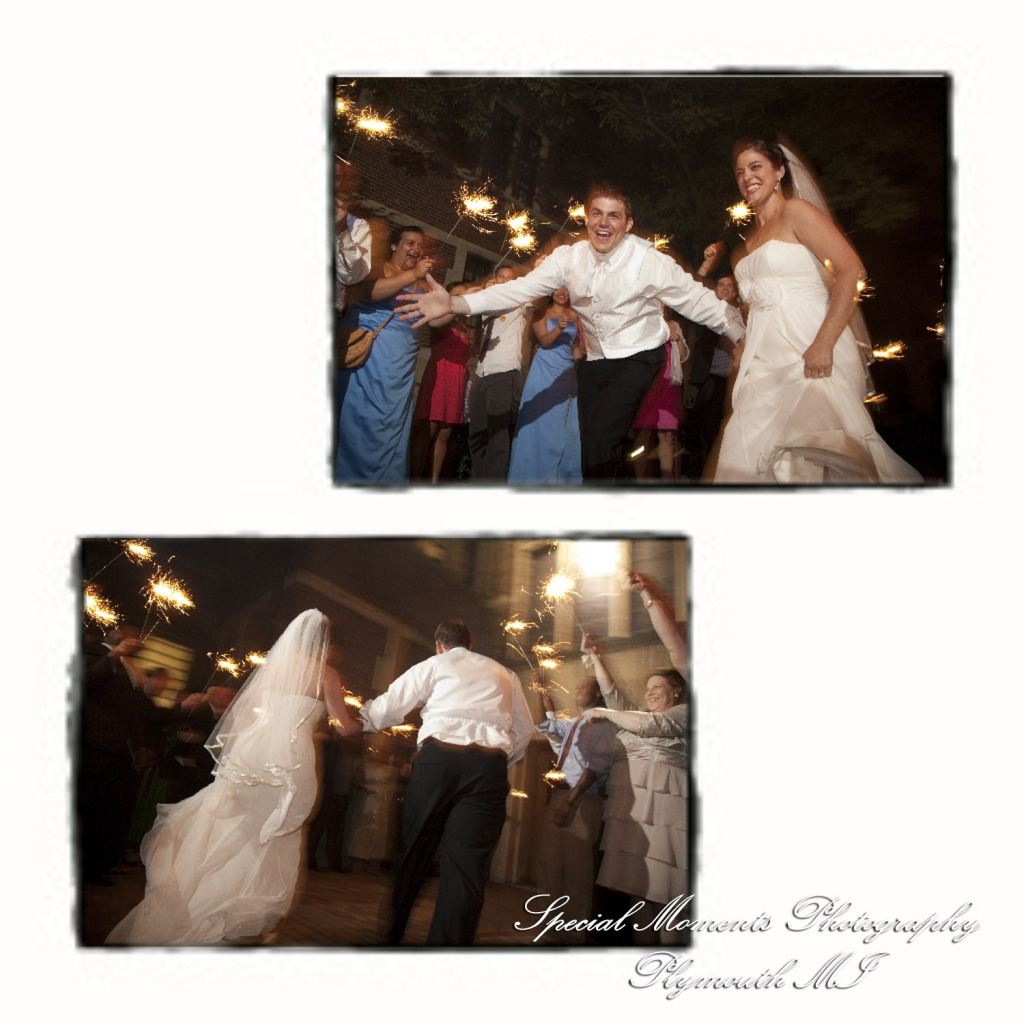 Kelly & Chris at Michigan League Ballroom Ann Arbor MI wedding photograph