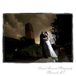 Kelly & Chris at Michigan League Ballroom Ann Arbor MI wedding photograph