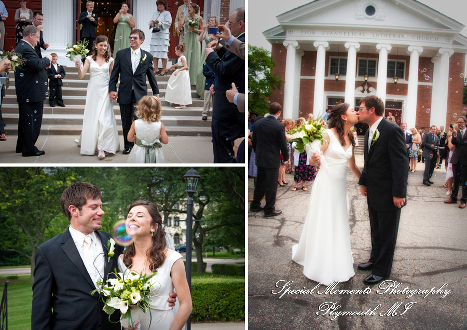Alexandra & Sean at Zion Lutheran Ann Arbor MI wedding photograph