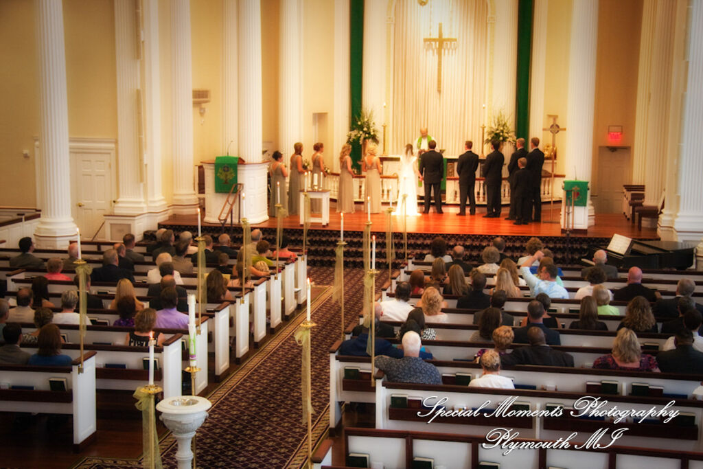 Alexandra & Sean at Zion Lutheran Church Ann Arbor MI wedding photography