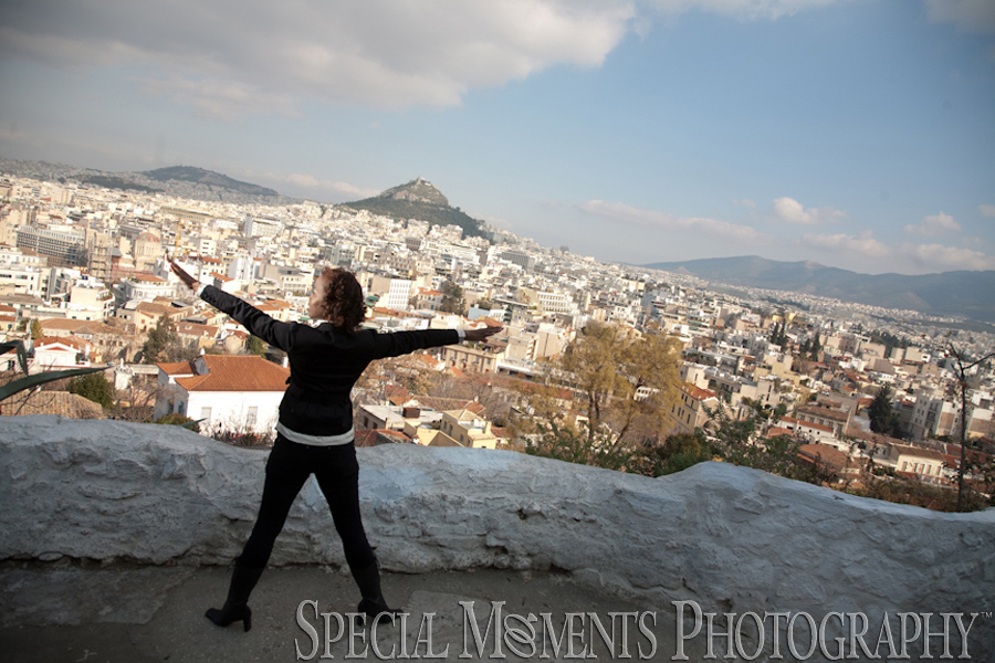 Streets of Athens Greece model portfolio