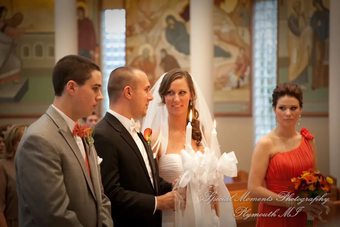 St. Nicholas Greek Orthodox Troy MI wedding photograph