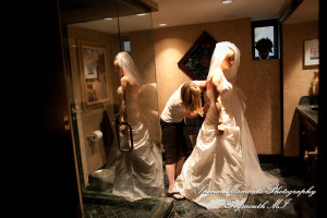 Lindsey & Jim at St. Ambrose Catholic Grosse Pointe Park MI wedding photograph